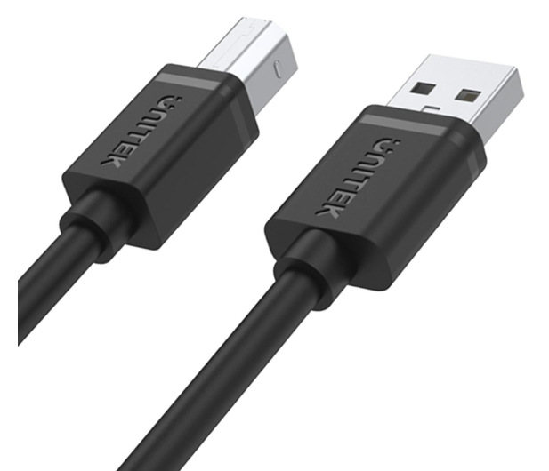 Unitek Kabel USB 2.0 - USB-B 5m (do drukarki) - 690515 - zdjęcie 3
